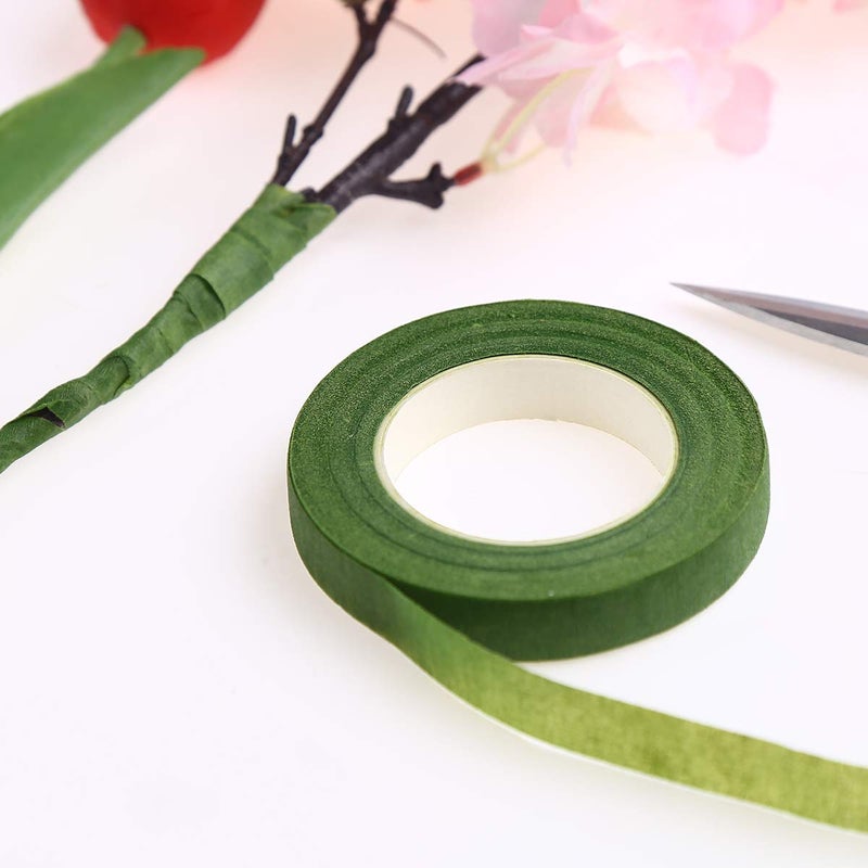 CCINEE 4 Rolls Floral Tapes Bouquet Stem Wrap for Flowers Making Floral Arrangement 0.5 Inch Wide by 30 Yard - Image 5